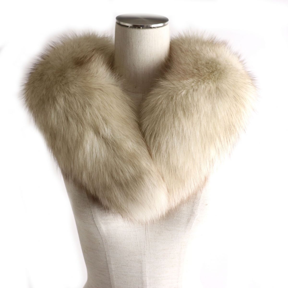 SAGA FOX Genuine Fur Tippet Shawl Stole Set