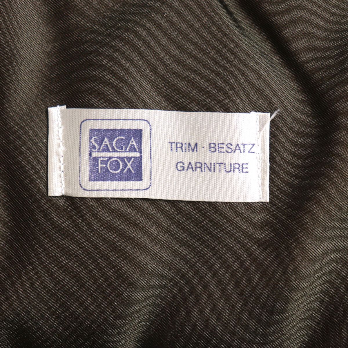 SAGA FOX Genuine Fur Shawl Stole Set