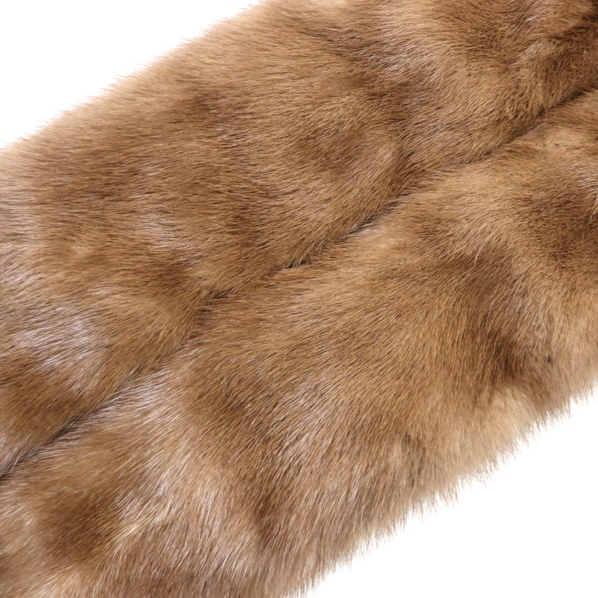 Mink Genuine Fur Tippet Shawl Stole Set