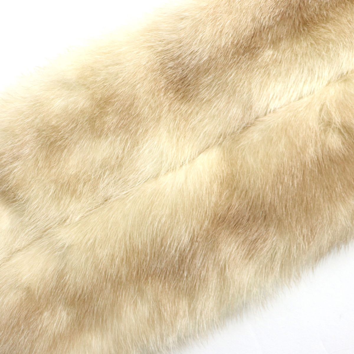 Mink Genuine Fur Tippet Shawl Stole Set