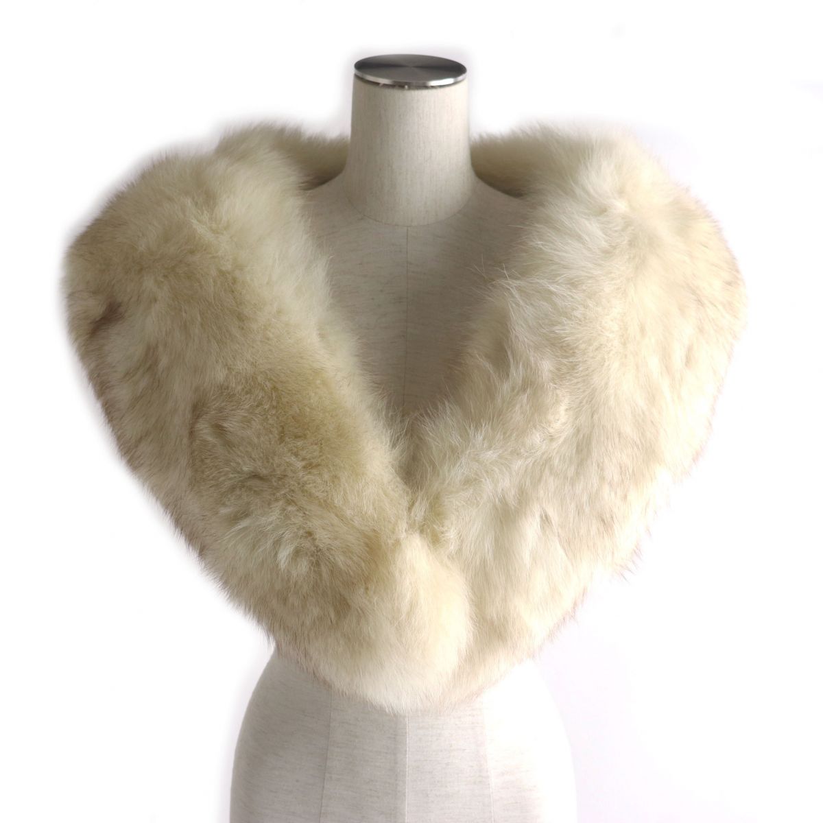 SAGA FOX Genuine Fur Tippet Shawl Stole