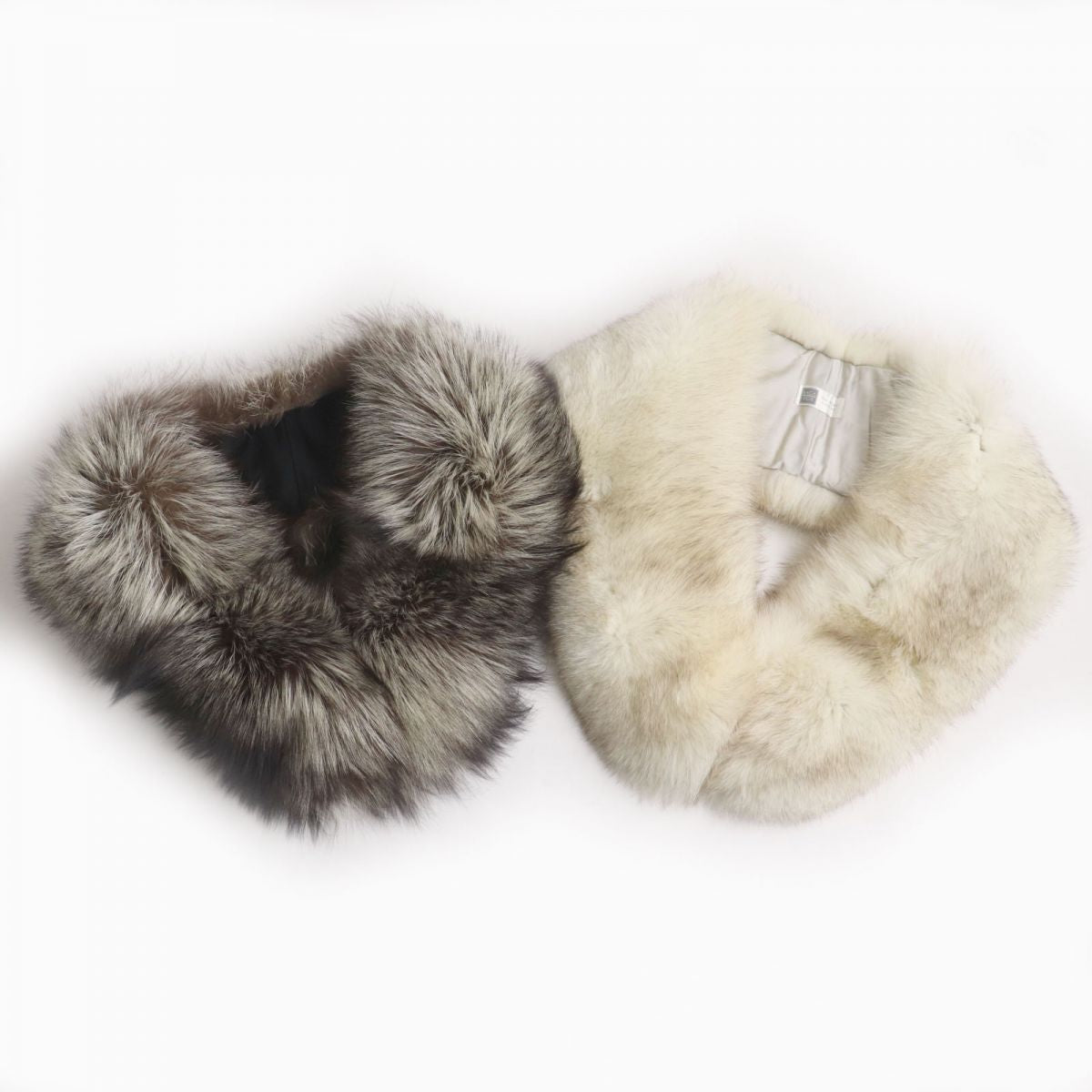 SAGA FOX Genuine Fur Tippet Shawl Stole Set