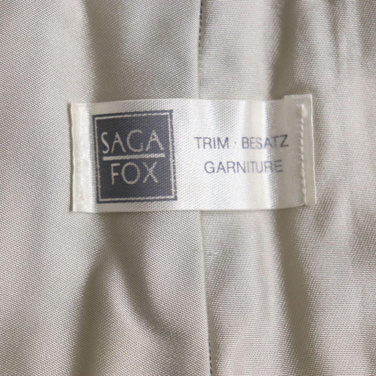 SAGA FOX Genuine Fur Tippet Shawl Stole Set