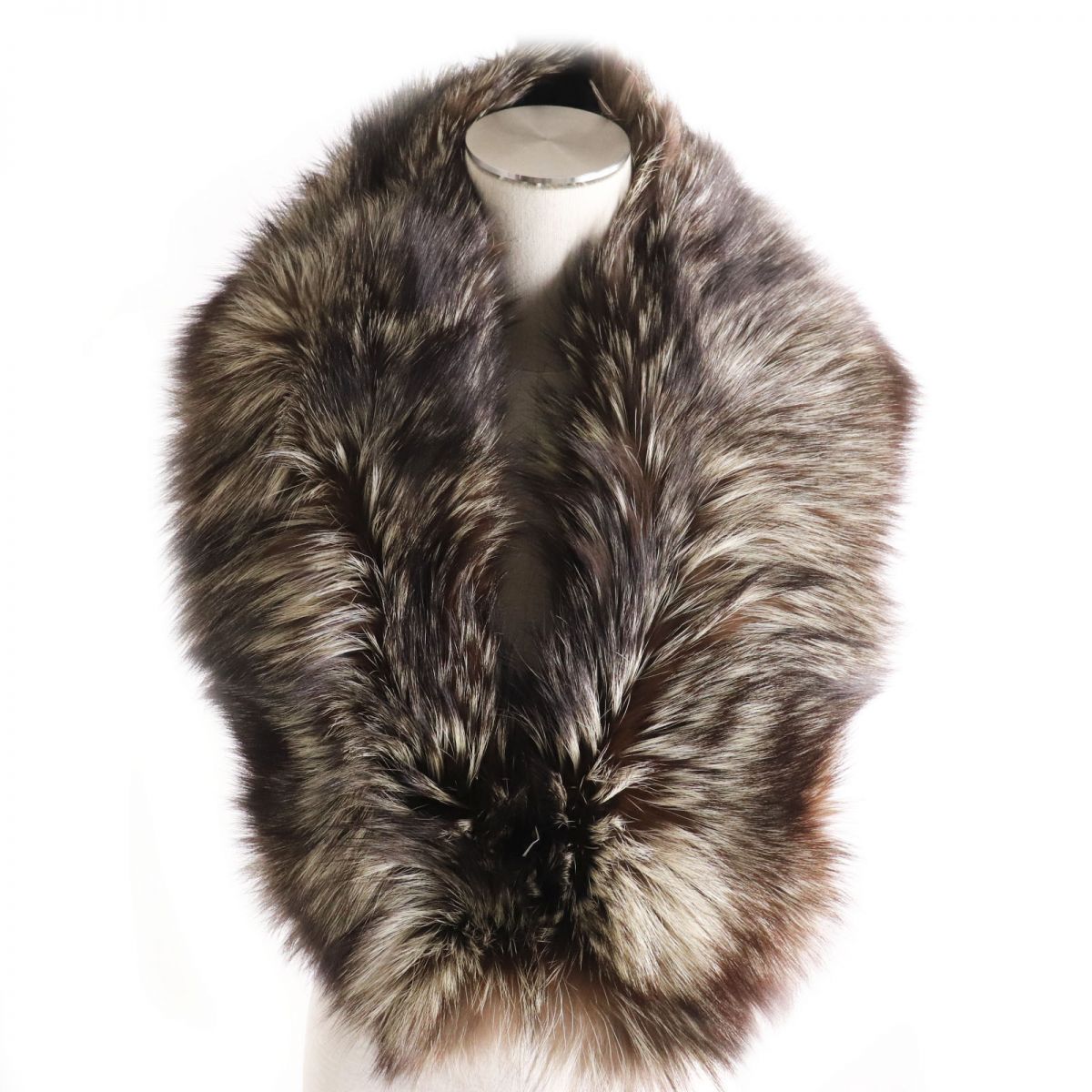 SAGA FOX Genuine Fur Shawl Stole Tippet