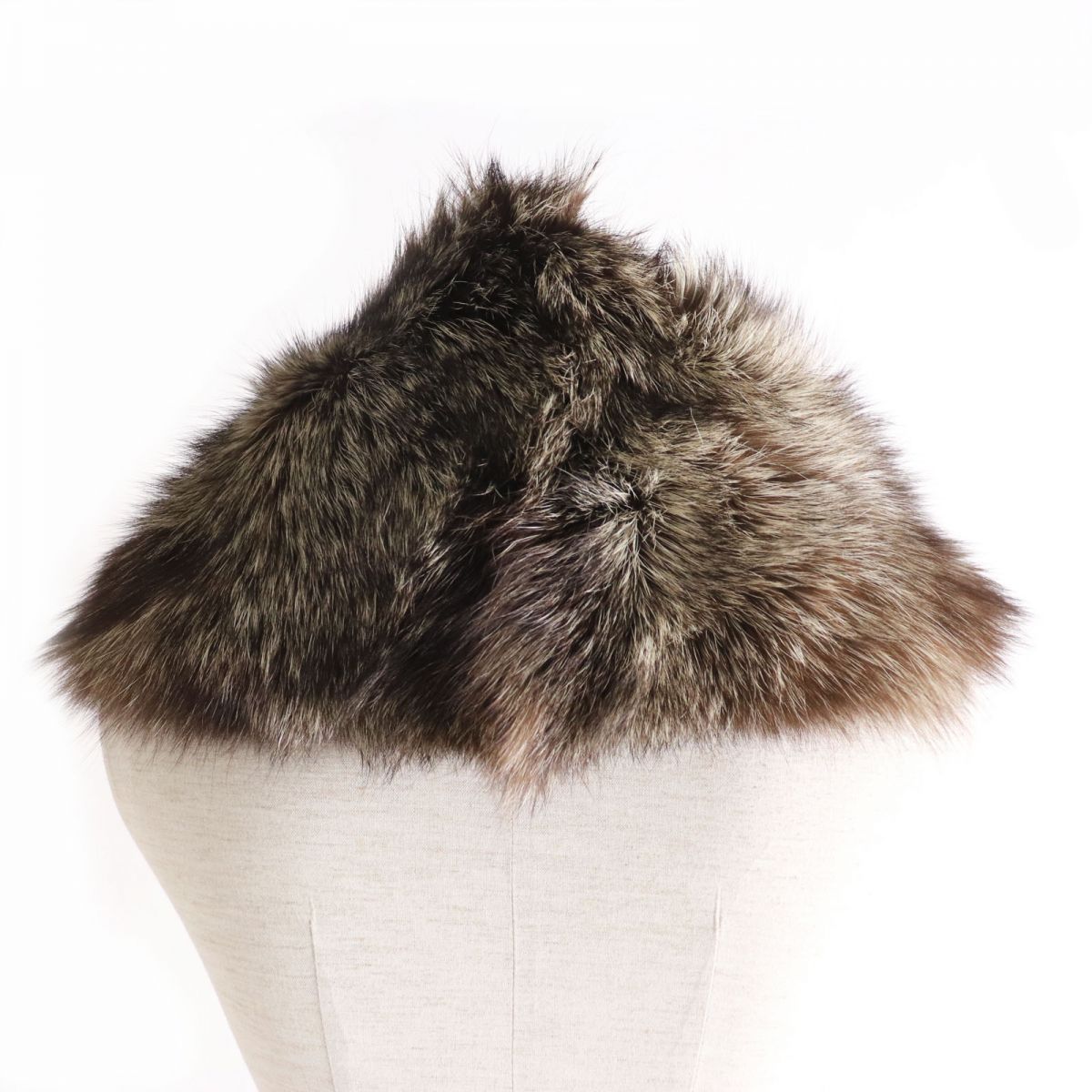 SAGA FOX Genuine Fur Shawl Stole Tippet