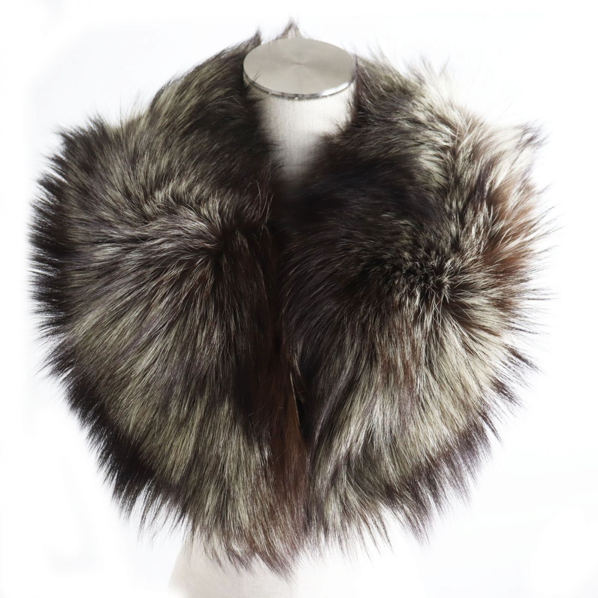 SAGA FOX Genuine Fur Shawl Stole Tippet