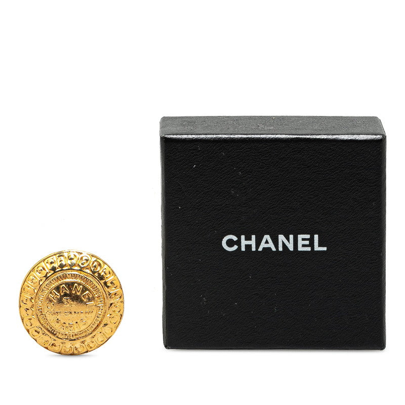 Chanel Vintage Coco Mark Cambon Brooch Gold