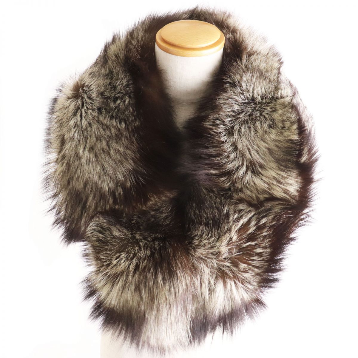 SAGA FOX Genuine Fur Shawl Stole Tippet