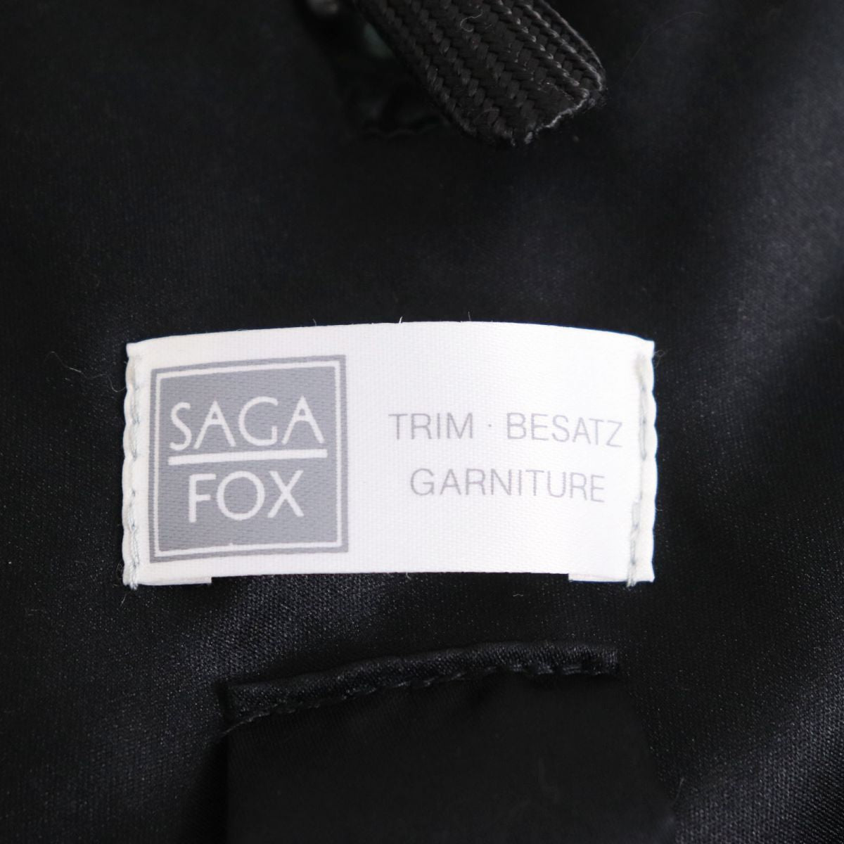 SAGA FOX Genuine Fur Shawl Stole Tippet