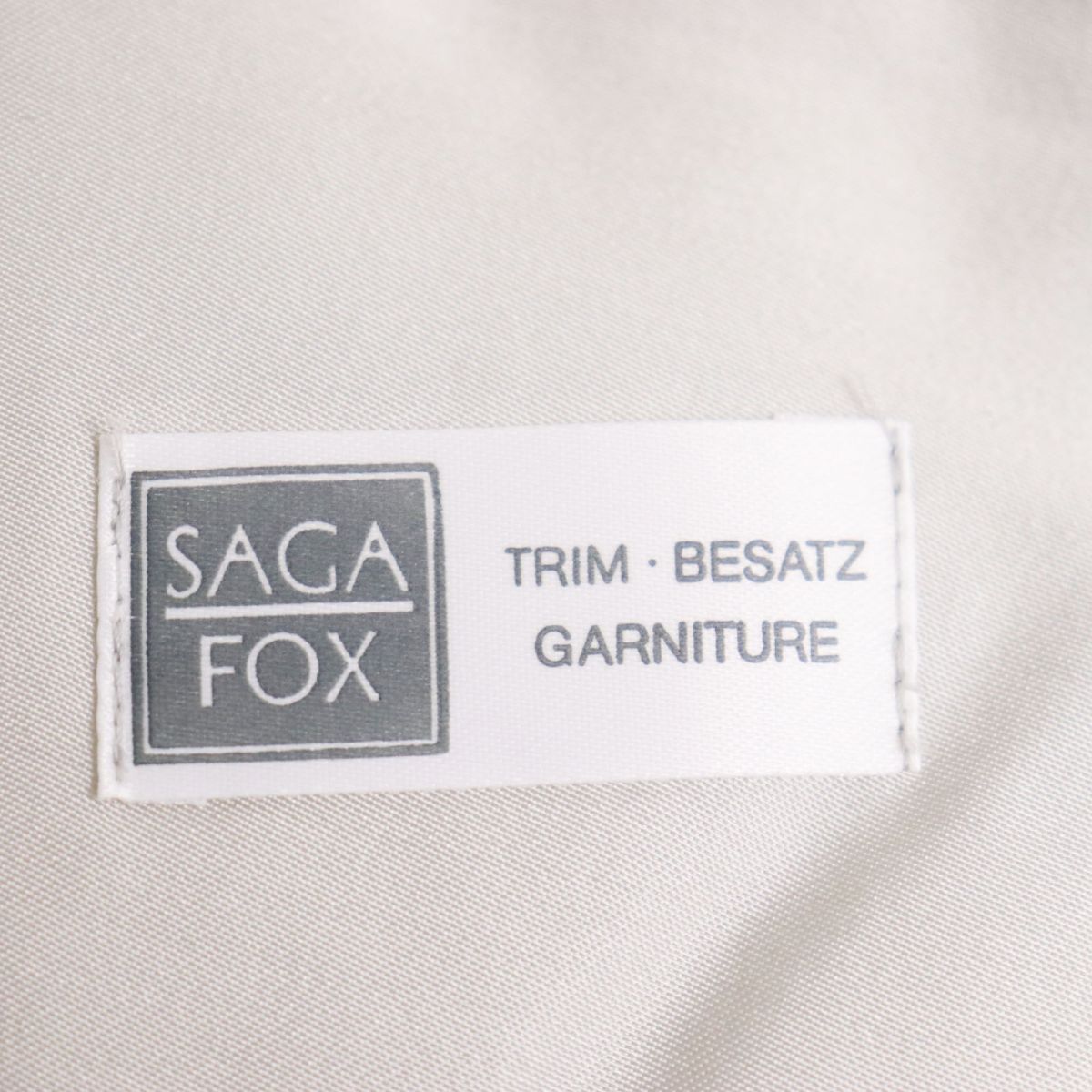 SAGA FOX Genuine Fur Shawl Stole Tippet