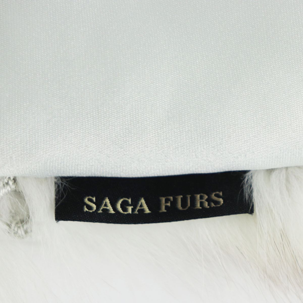 SAGA FURS Fox Genuine Fur Shawl Stole