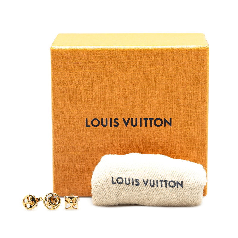 Louis Vuitton Gold Plated Crazy Inlock Earrings M00395