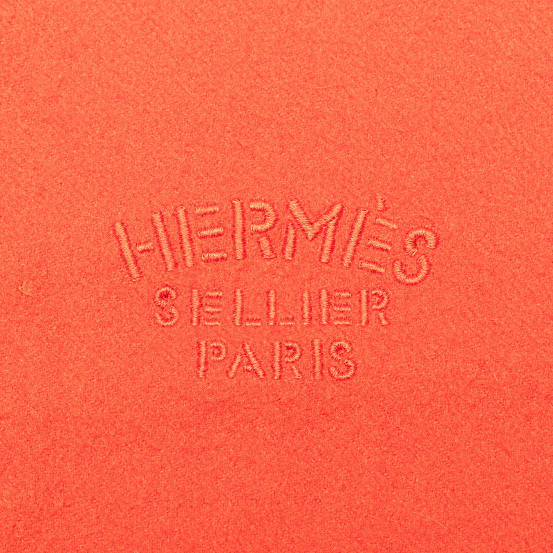 Hermes Cashmere Scarf Red