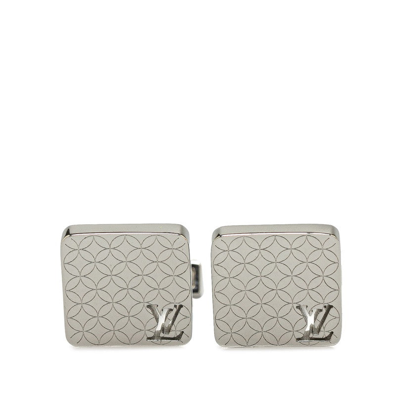 Louis Vuitton Metal Champs Elysees Cufflinks M65043 in Excellent Condition