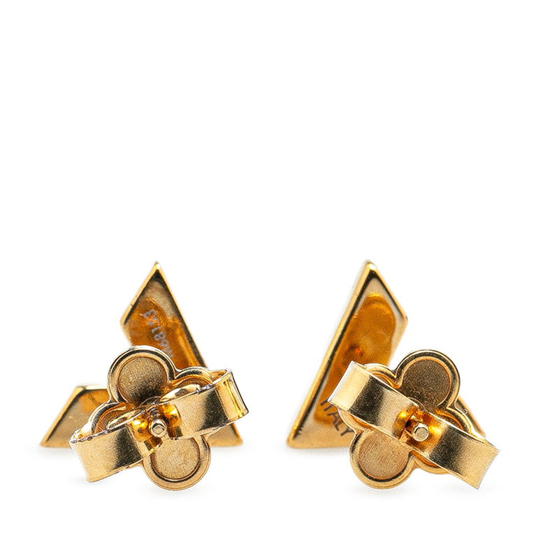 Louis Vuitton Essential V Earrings M68153 Gold