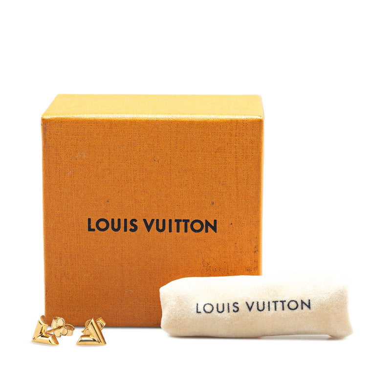 Louis Vuitton Essential V Earrings M68153 Gold