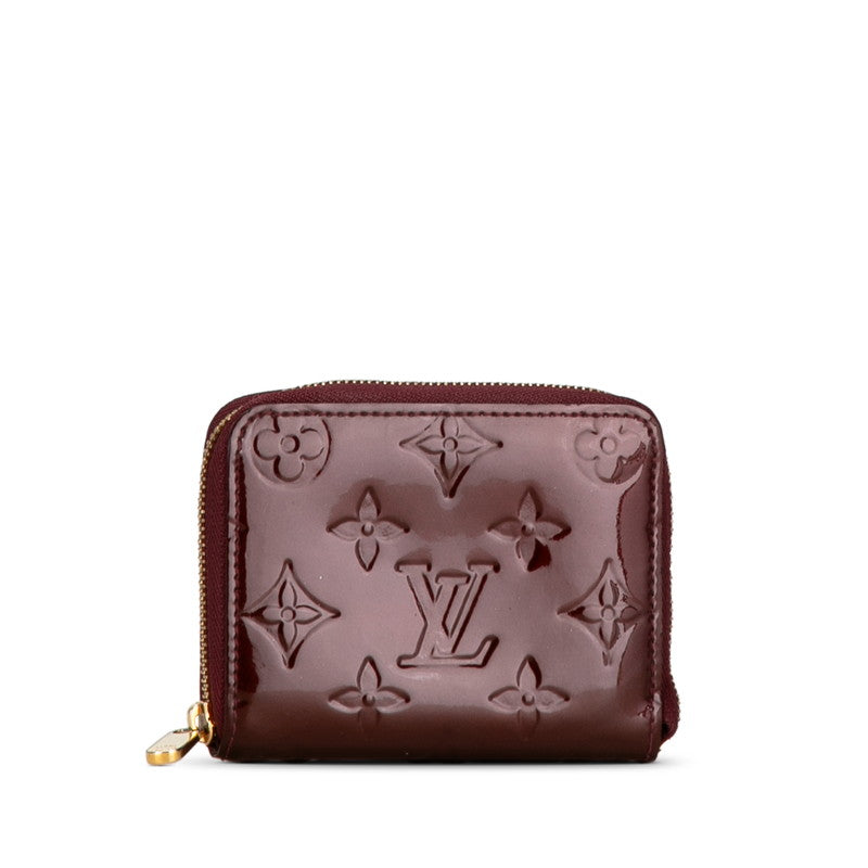 Louis Vuitton Monogram Vernis Zippy Coin Purse M93607 in Very Good Condition