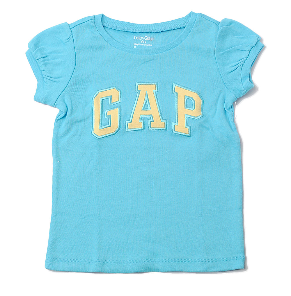 GAP Kids Girls T-Shirt Light Blue in Pristine Condition