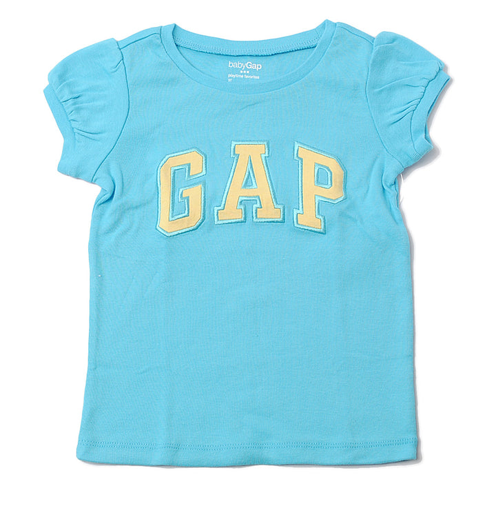 GAP Kids Girls T-Shirt Light Blue in Pristine Condition