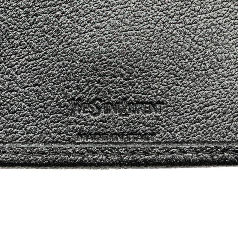 Saint Laurent Logo Leather Bifold Wallet