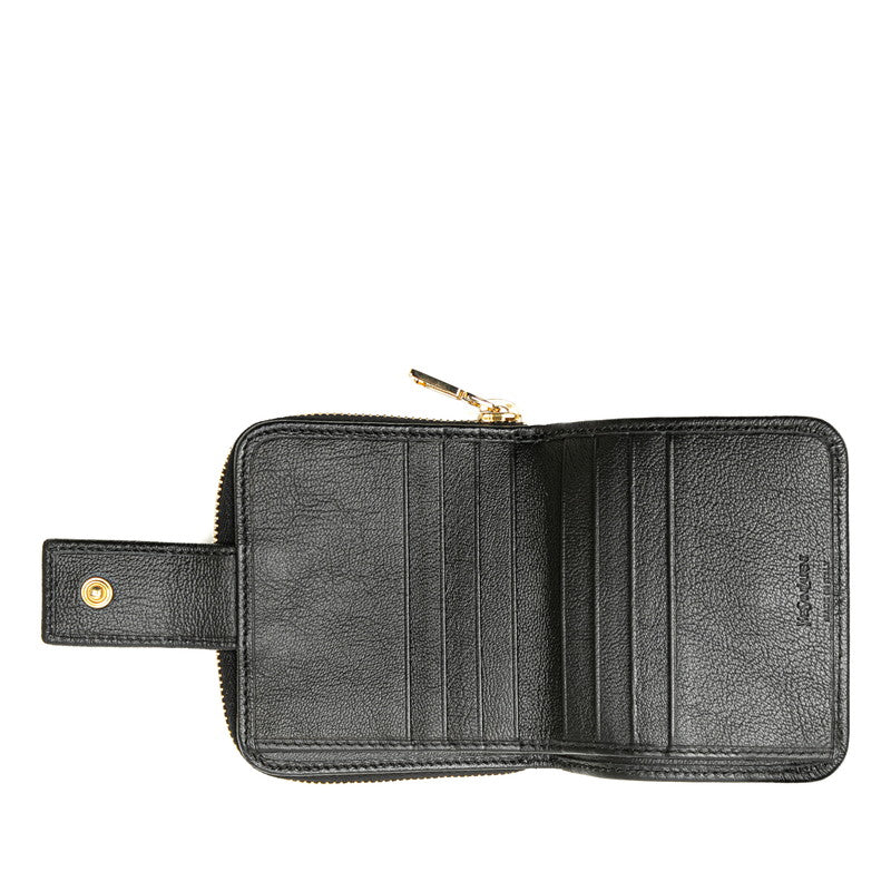 Saint Laurent Logo Leather Bifold Wallet