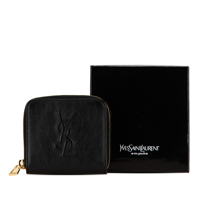 Saint Laurent Logo Leather Bifold Wallet