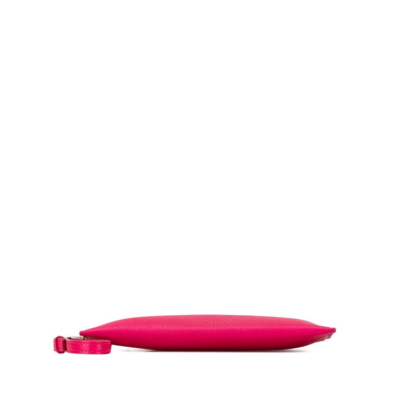 MCM Pink Leather Clutch Bag