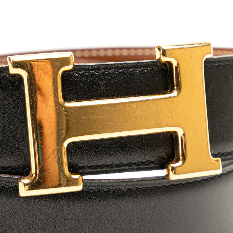 Hermes Constance H Reversible Belt