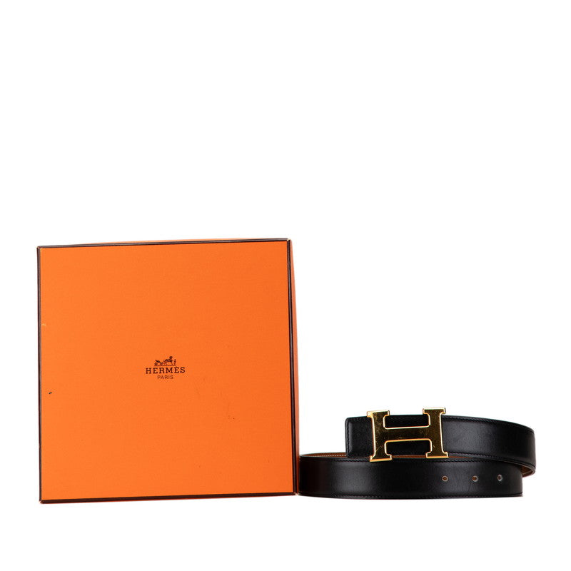 Hermes Constance H Reversible Belt