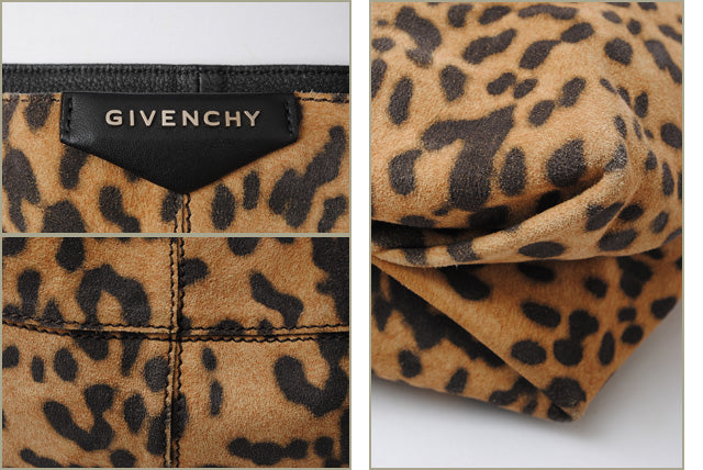 Givenchy Suede/Lambskin Leopard Tote Bag