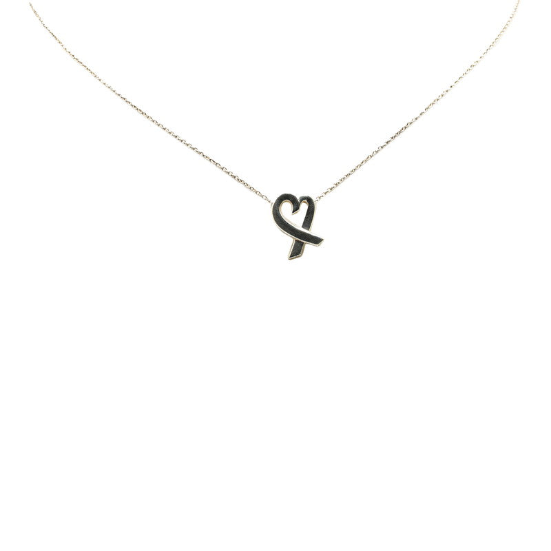 Tiffany & Co Loving Heart Necklace Silver