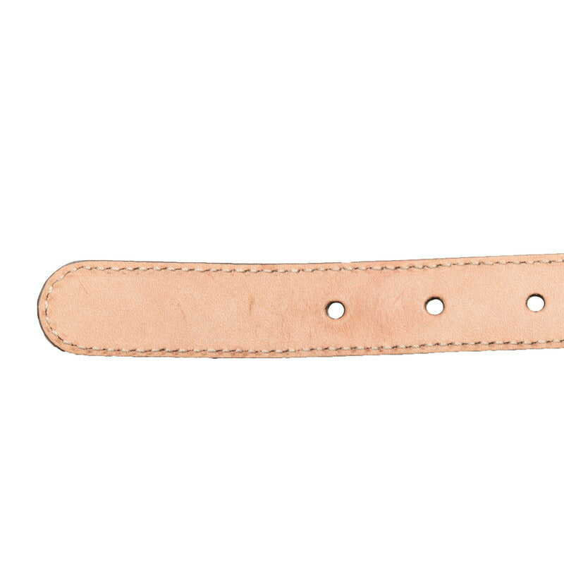 Gucci GG Supreme Interlocking G Belt Beige PVC Leather