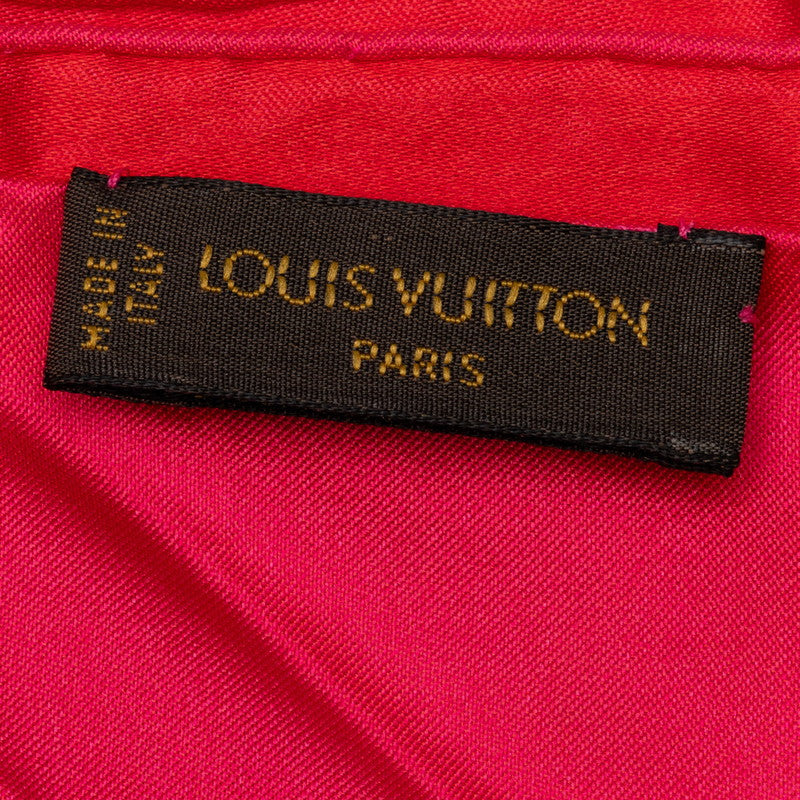 Louis Vuitton Silk Monogram Scarf in Great Condition