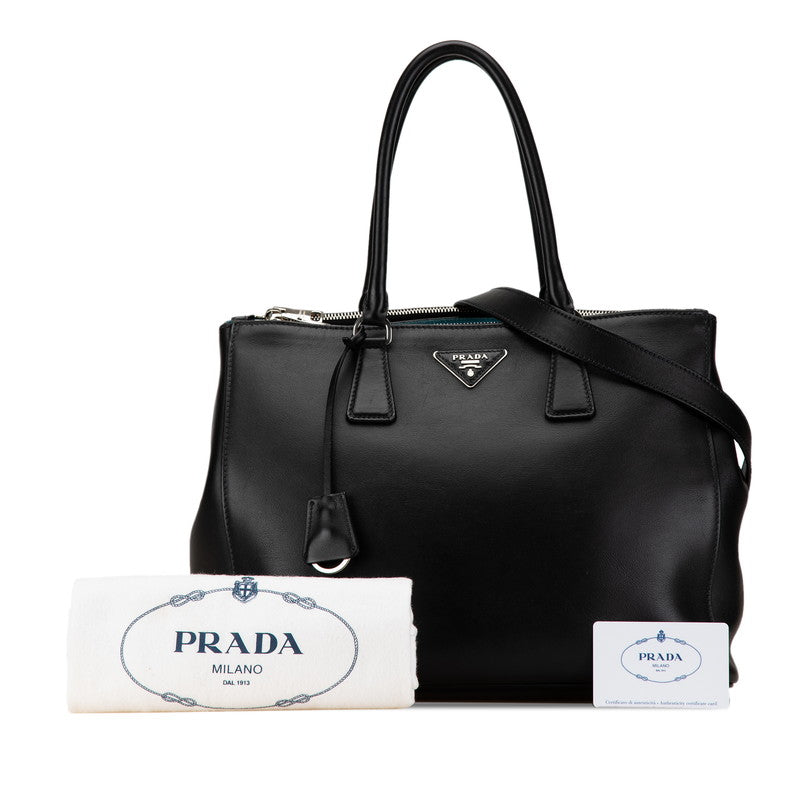 Prada Leather Galleria Large Handbag 1BA274