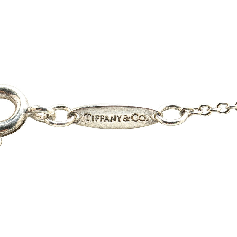 Tiffany & Co Open Heart Necklace Silver