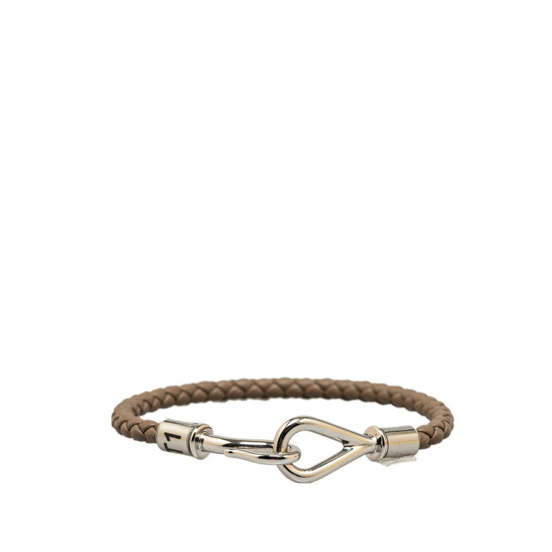 Hermes Leather Jumbo Bracelet 16cm