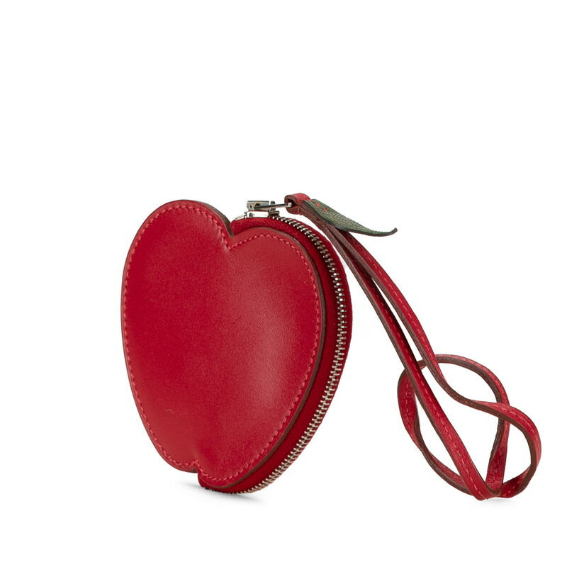 Hermes Tutti Frutti Apple Coin Case Red