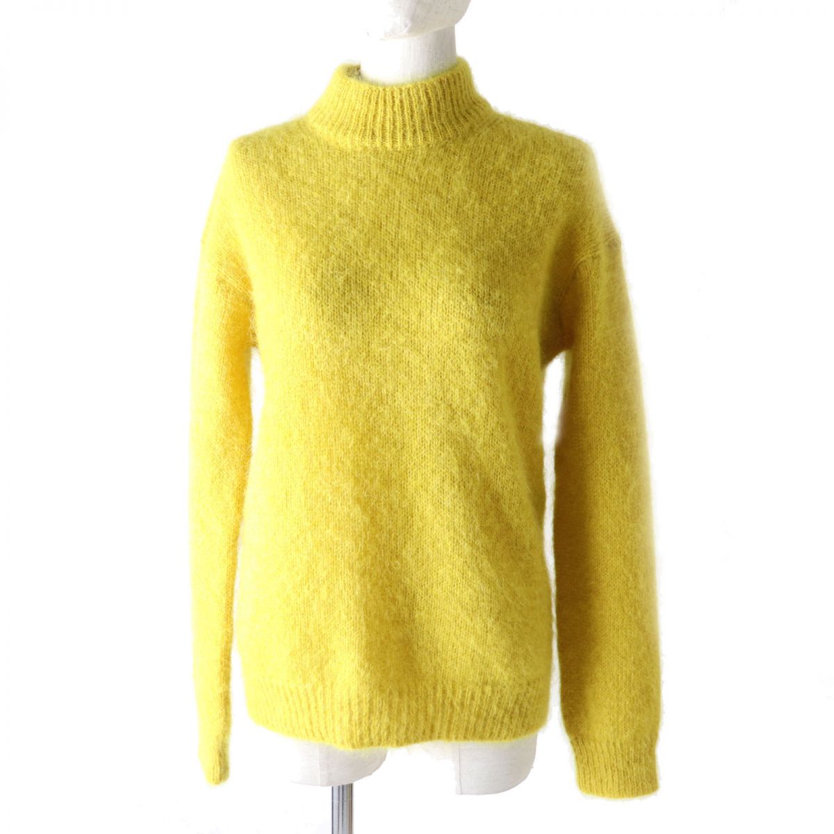 Tom Ford Mohair High Neck Sweater, Yellow, S