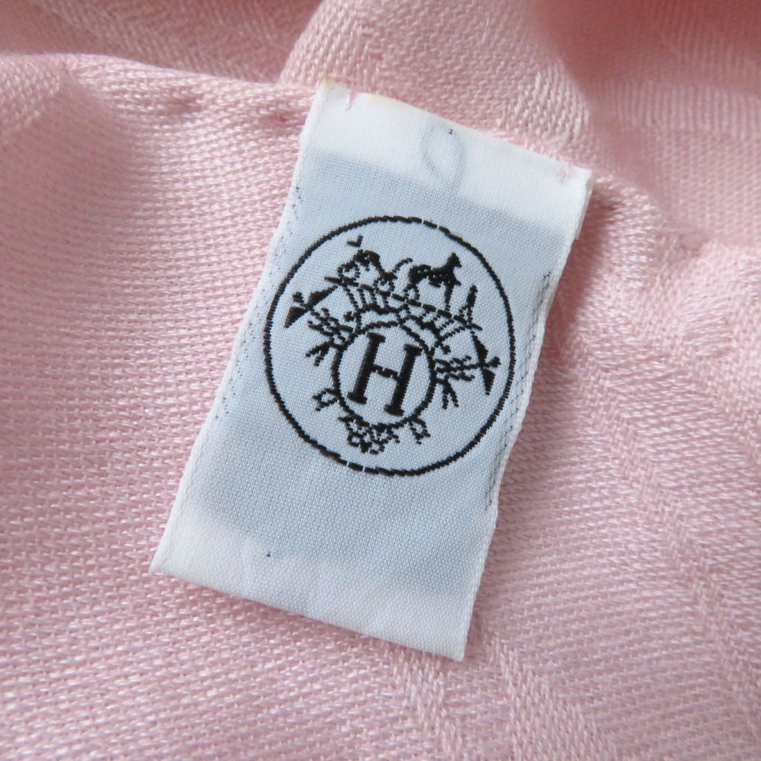 Hermes New Libris Cashmere Silk Scarf