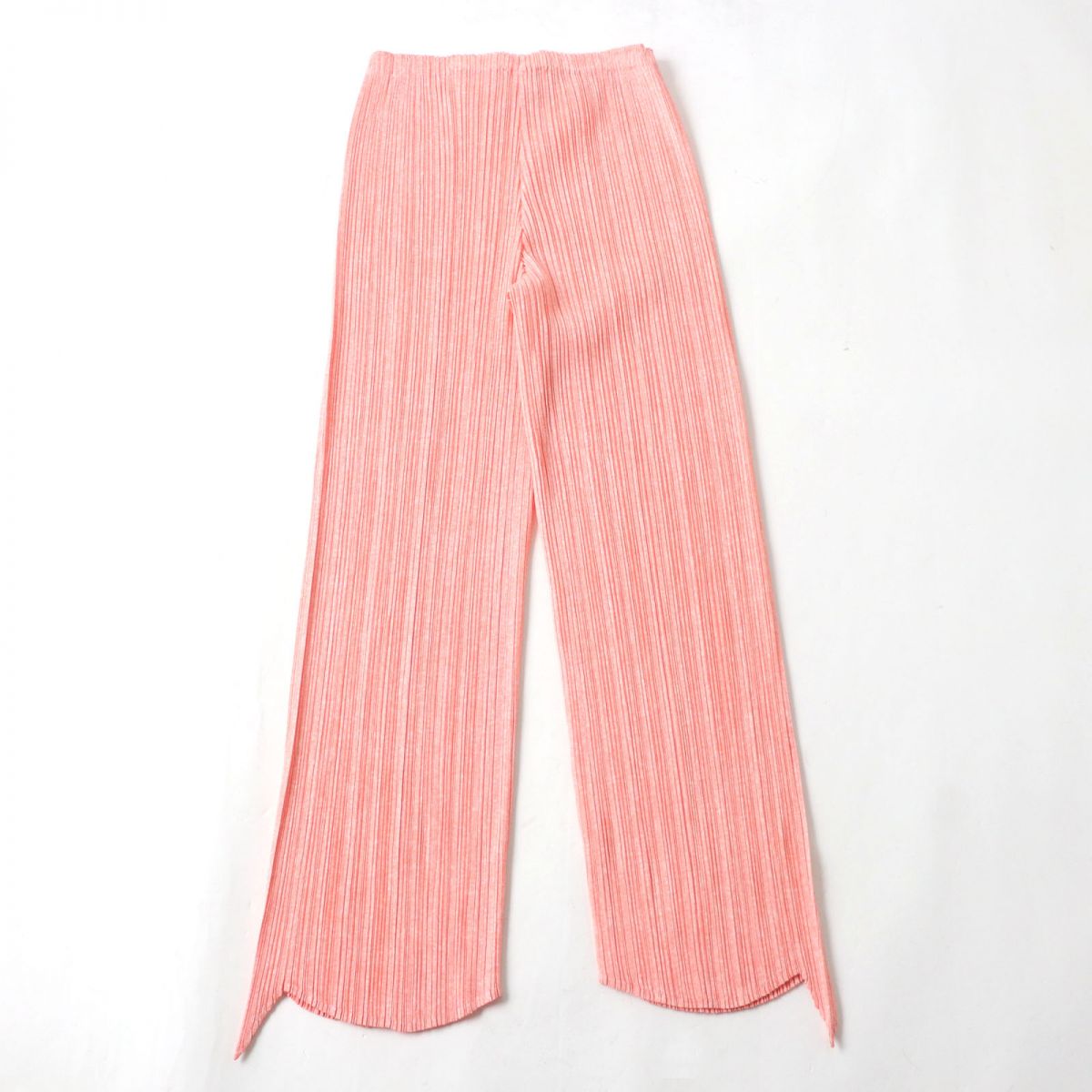 Issey Miyake Pleats Please Zigzag Hem Pants