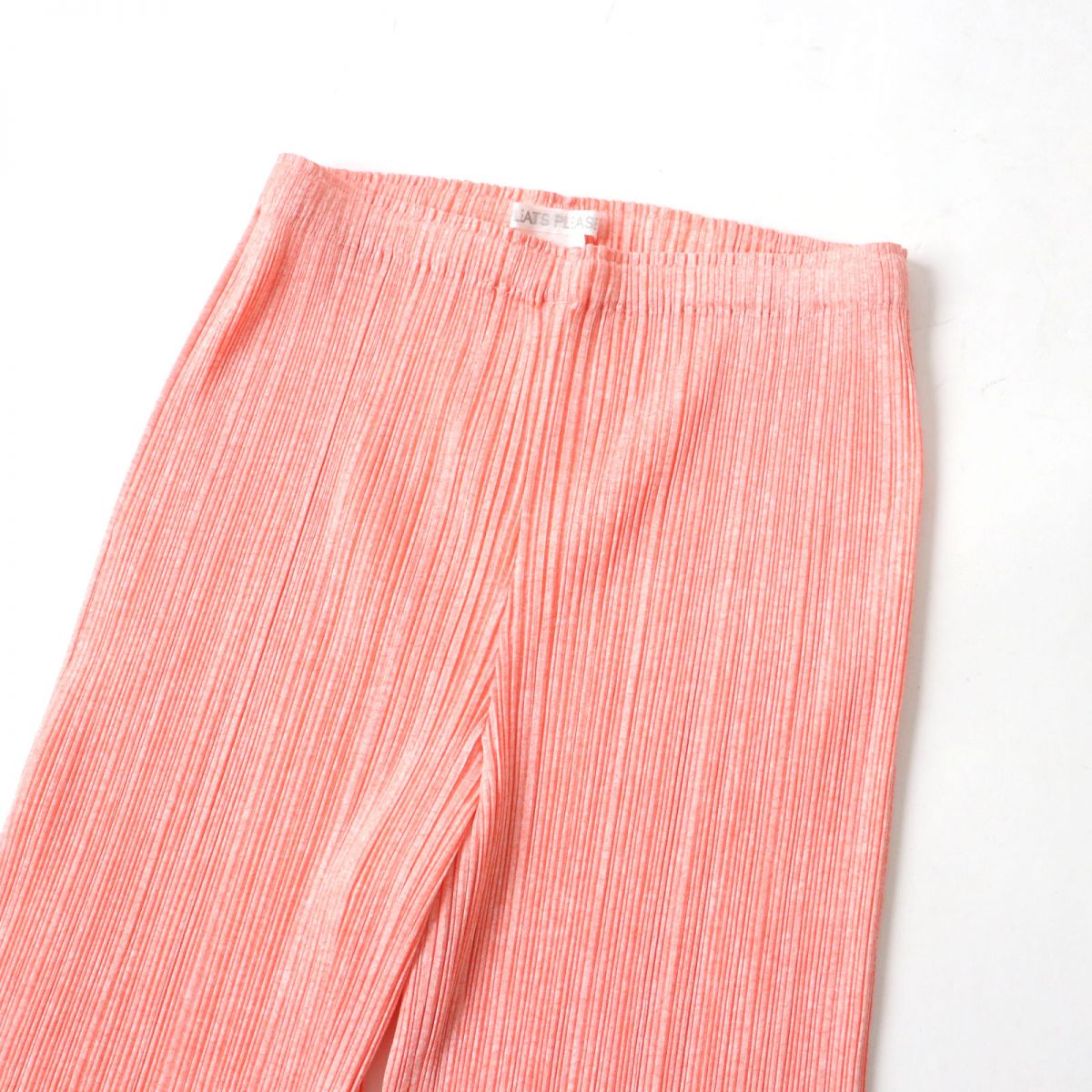 Issey Miyake Pleats Please Zigzag Hem Pants