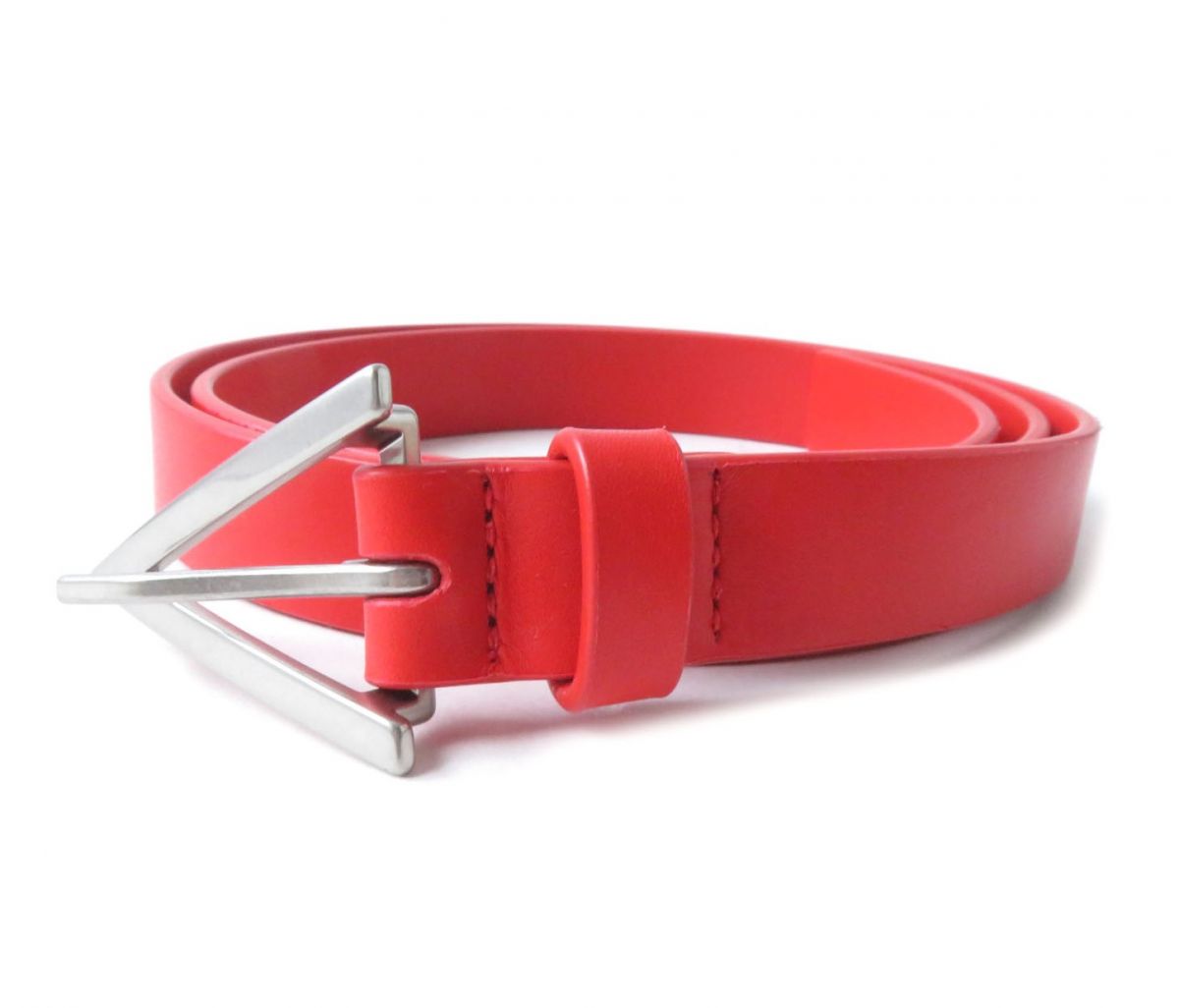 Bottega Veneta Red Leather Belt 629763