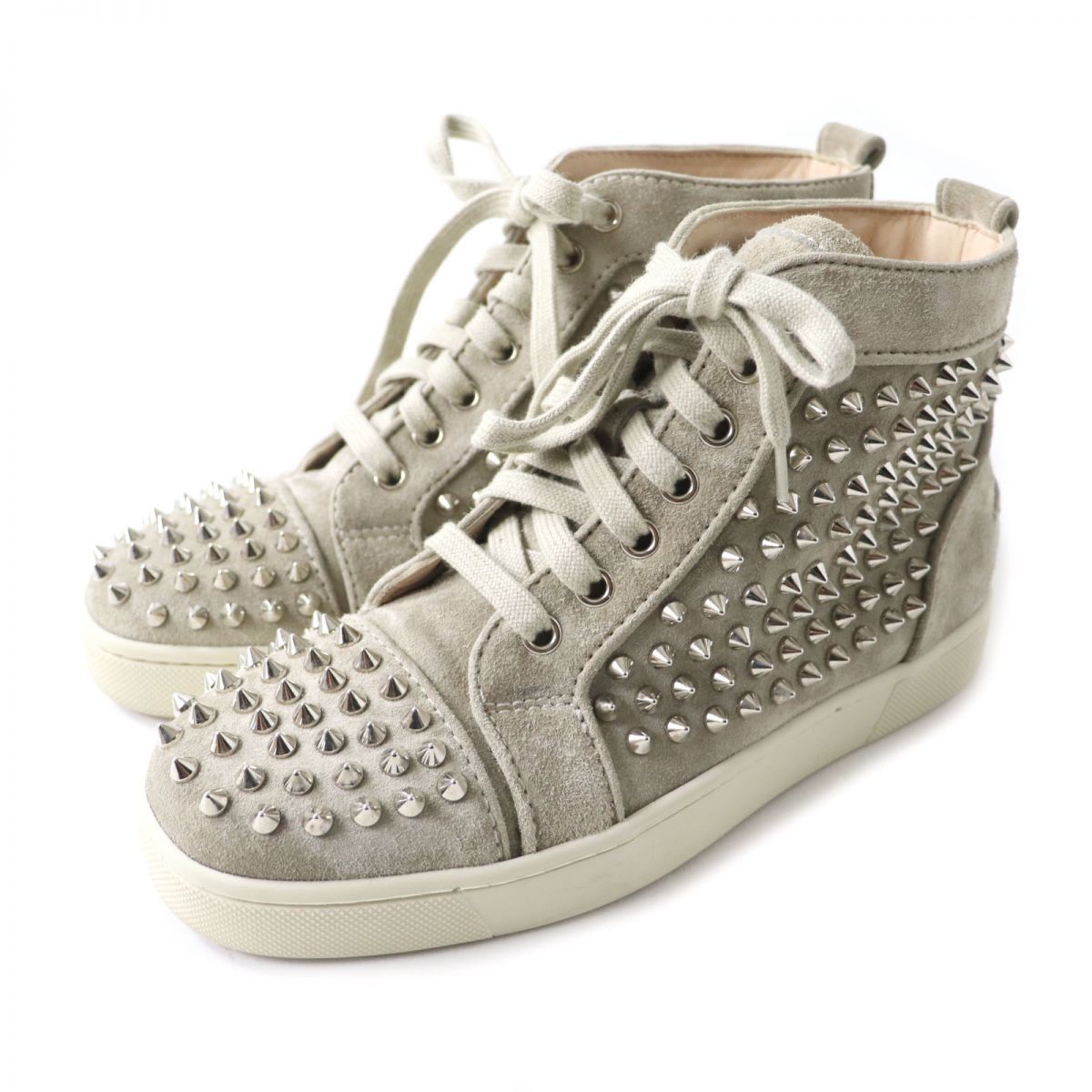 Christian Louboutin Suede Leather Sneakers 36