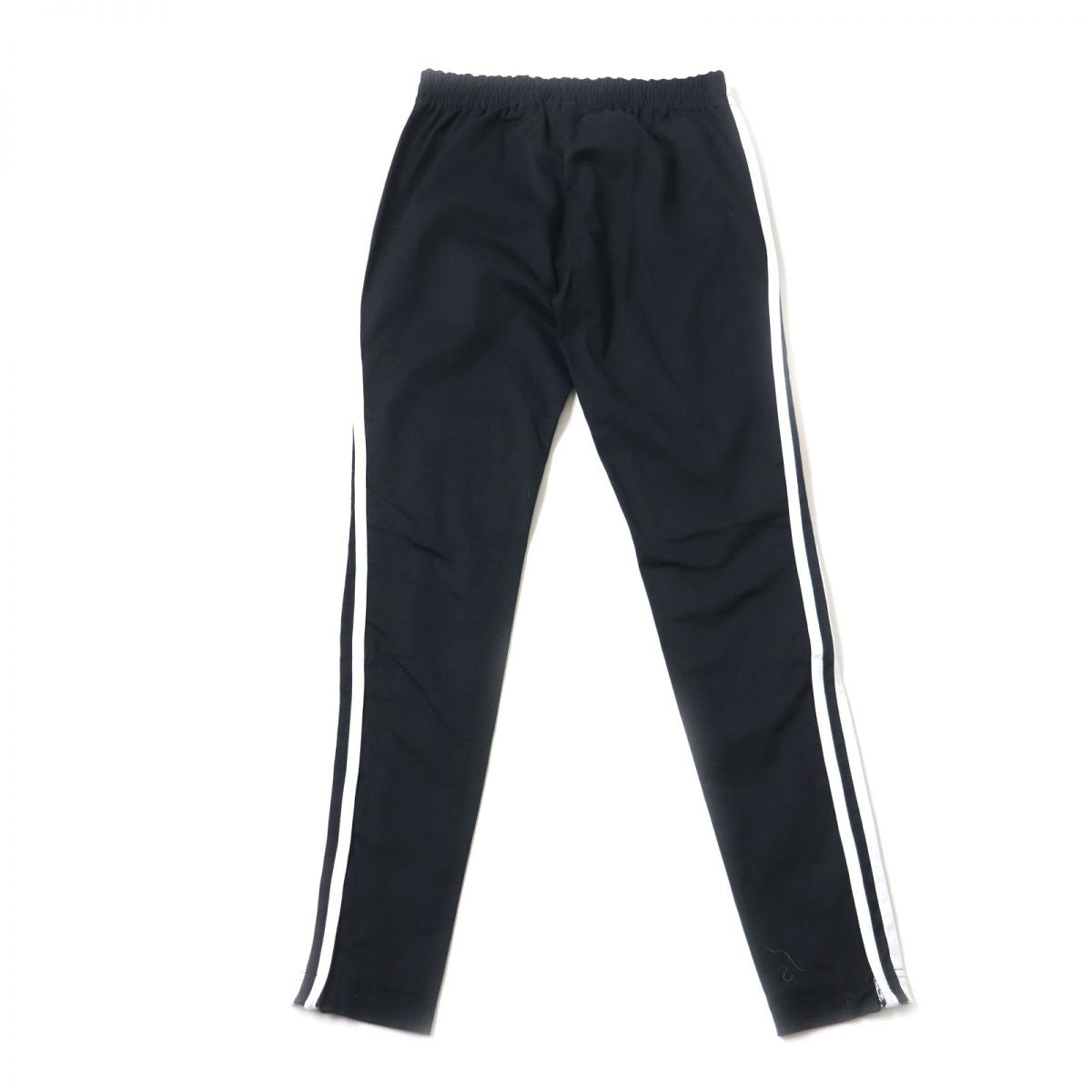 Adidas Lamb Leather Cotton Side Zip Track Pants Women's Black M