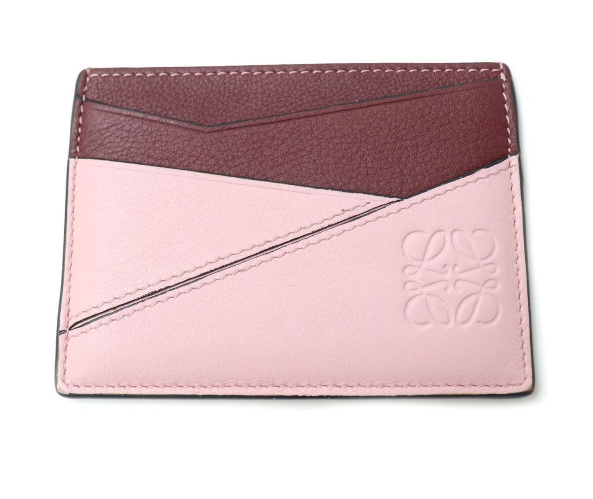 LOEWE Anagram Puzzle Leather Card Case