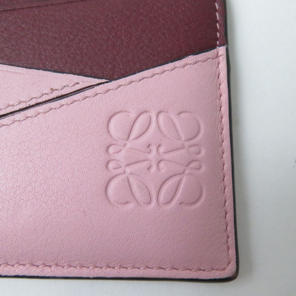 LOEWE Anagram Puzzle Leather Card Case