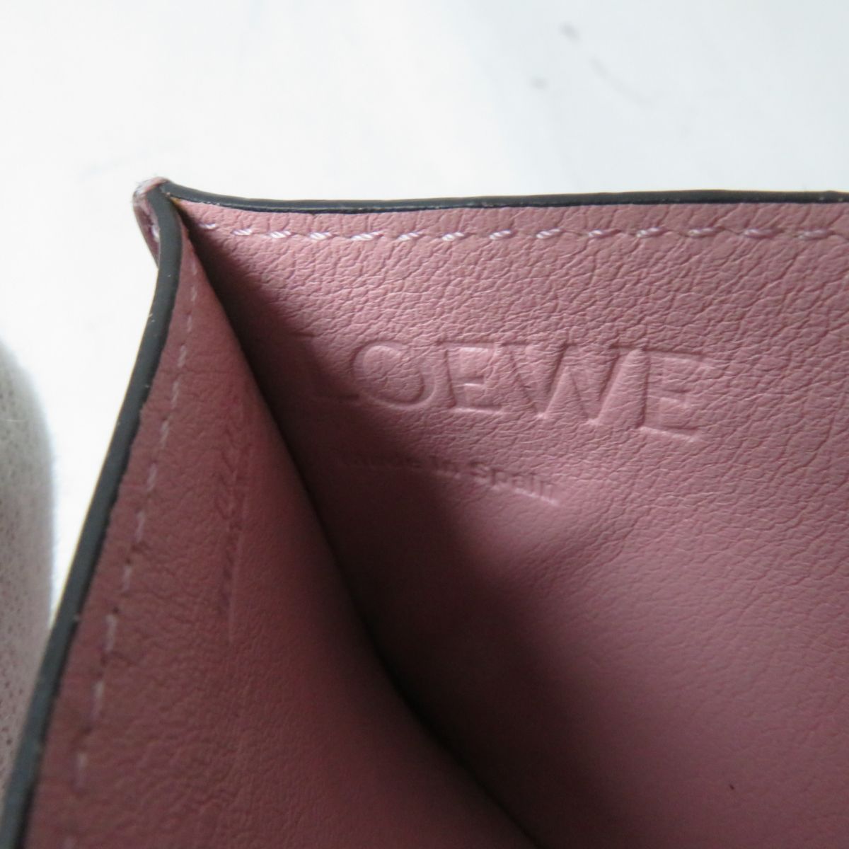 LOEWE Anagram Puzzle Leather Card Case