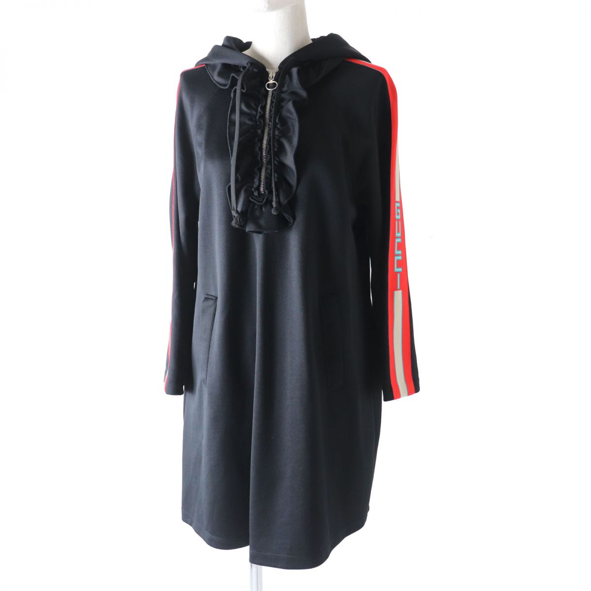 Gucci Black Track Dress S 502280