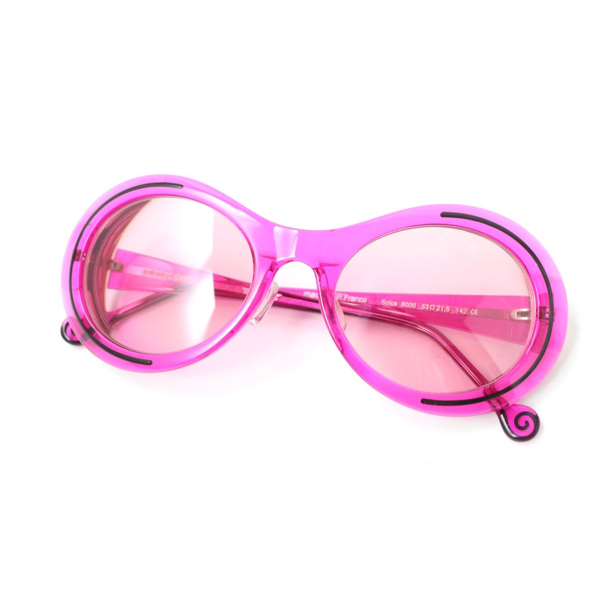 BOZ Spice Oval Sunglasses for Women, Pink