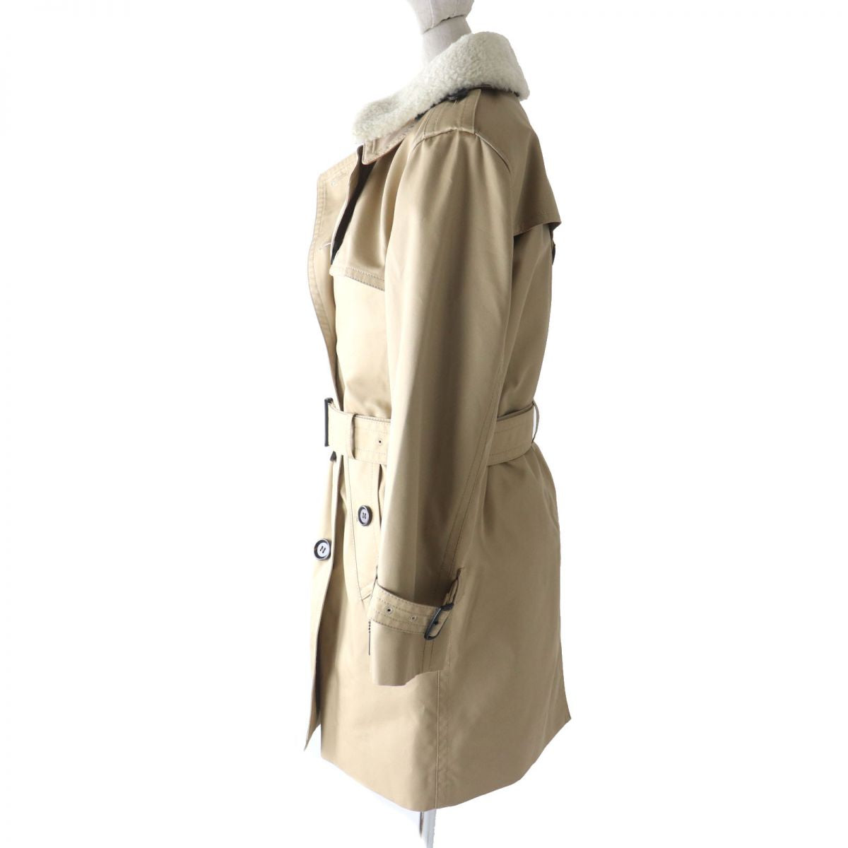 Coach Trench Coat F76255 Beige XSP